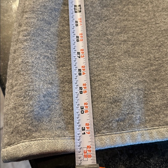 Babaton Light Gray Wool Jacket gently used - Picture 6 of 8